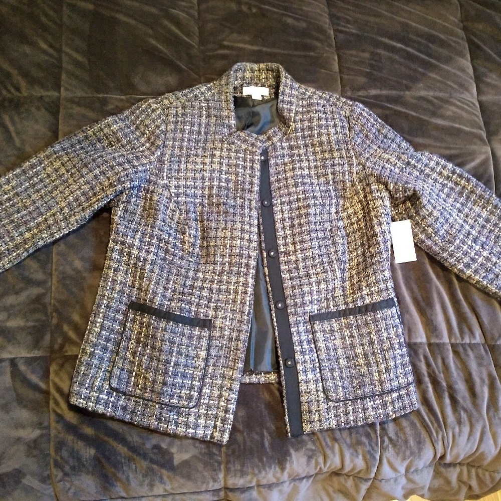 Coldwater Creek refined boulce jacket size 16